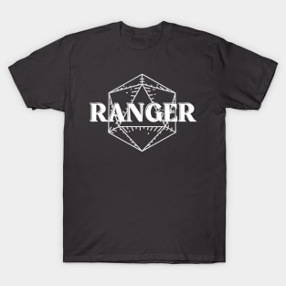 DnD Ranger D20 Symbol Print T-Shirt